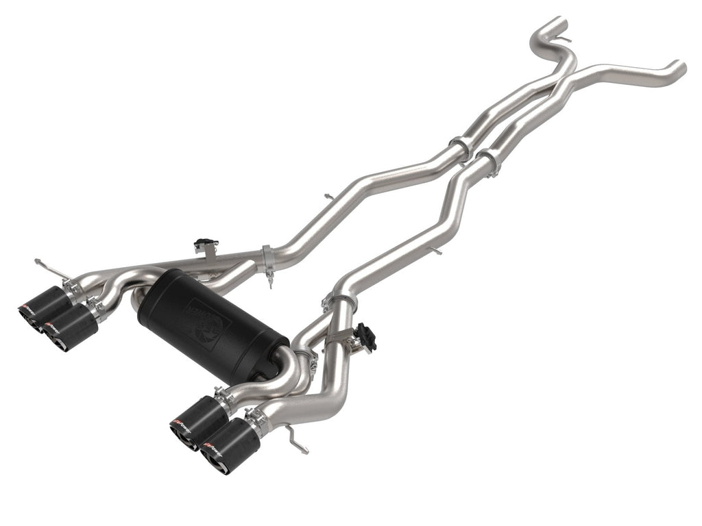 aFe MACH Force XP Exhausts Cat-Back - BMW M3 (G80) / M4 (G82) with Carbon Tips