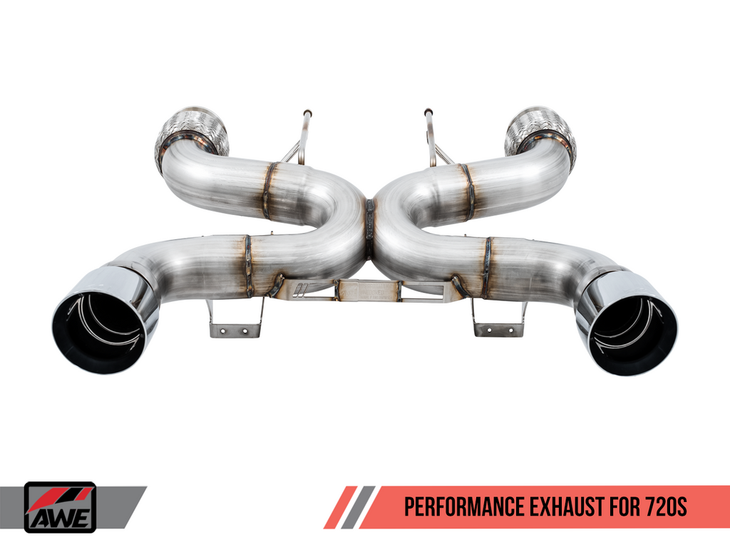 AWE Tuning McLaren 720S Tip Set - Chrome Silver