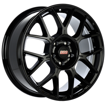 BBS XR 0406 - 17x7.5 5x114.3 ET45 Black Gloss Wheel - 82mm PFS Required