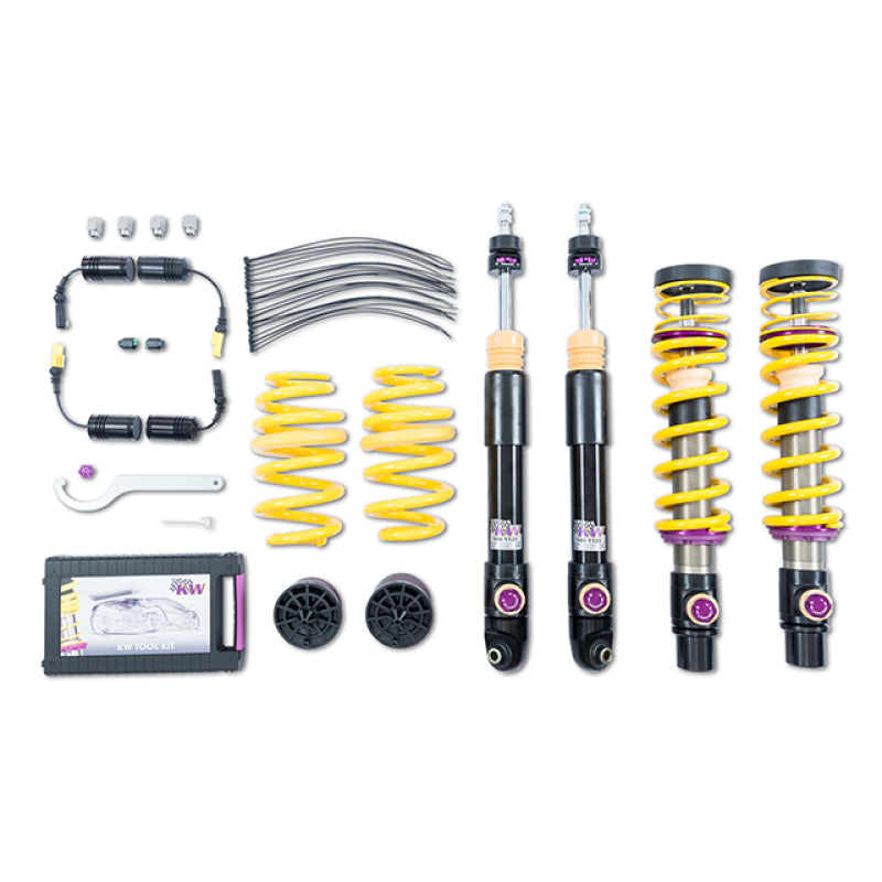 KW Coilover Kit Bundle V4 Audi RS5 (B9) with DRC