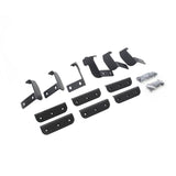 Go Rhino - Toyota Tundra Dominator Xtreme DSS Side Steps with Rocker Panel Mounting Kit - Crew Max Black