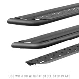 Go Rhino - Toyota Tundra Dominator Xtreme DSS Side Steps with Rocker Panel Mounting Kit - Crew Max Black