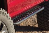 Go Rhino - Toyota Tundra DC Dominator Xtreme D6 Side Steps with Rocker Panel Mounting Kit - Double Cab Only - Black