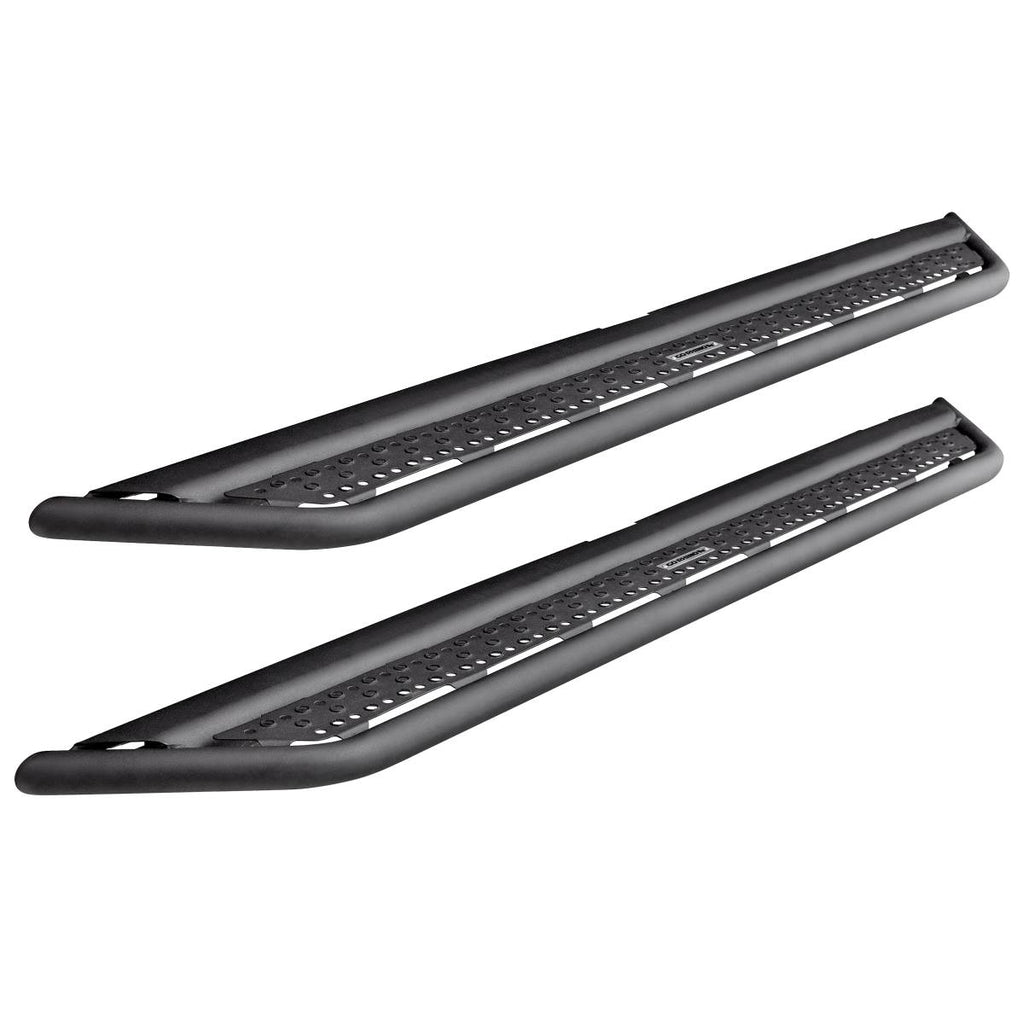 Go Rhino - Toyota Tundra Dominator Xtreme D6 Side Steps with Rocker Panel Mounting Kit - Crew Max Only Black