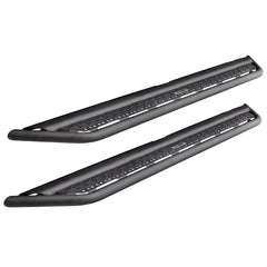 Go Rhino - Toyota Tundra Dominator Xtreme D6 Side Steps with Rocker Panel Mounting Kit - Crew Max Only Black