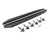 Go Rhino - Ford Bronco RB20 Slim Line Running Boards w/Mounting Bracket Kit - Black