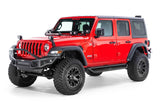 Go Rhino - Jeep Wrangler Dominator Xtreme D1 Side Steps with Rocker Panel Mounting Bracket Kit