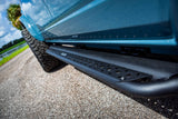 Go Rhino - Ford Bronco (No Sport) Dominator Xtreme DSS Side Steps with Rocker Panel Mounting Bracket Kit Black