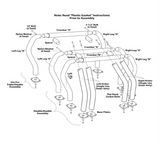 Go Rhino - Ford F-150 Bed Bars Complete Kit - Single Bar/Single Kicker (Between wheel wells) - Black