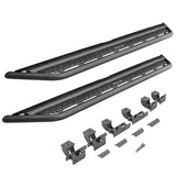 Go Rhino - Jeep Wrangler Dominator Xtreme D6 Side Steps with Rocker Panel Mounting Brackets Kit