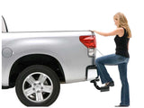 AMP Research 17-22 Ford F-250/350/450 SprDty (450 w/No Vib. Damp Installed) Driv. Side BedStep - Blk
