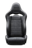 Sparco Seat SPX Special Edition Black/Grey with Gloss Carbon Shell - Right