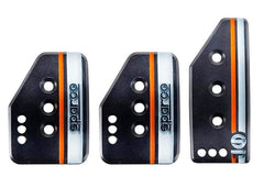 Sparco Pedal Set Settanta Short Black