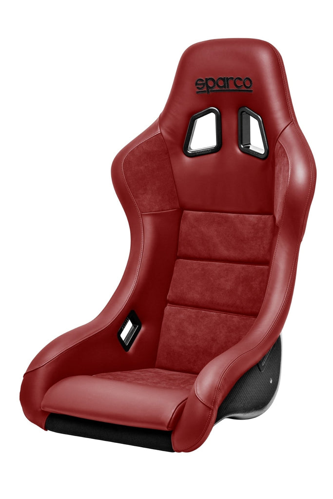 Sparco Seat QRT-C Performance Carbon Red/Red Stitching