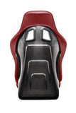 Sparco Seat QRT-C Performance Carbon Red/Red Stitching