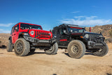 Go Rhino - Rockline Winch-Ready Front Stubby Bumper With Overrider For Jeep