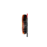 KC HiLiTES Cyclone Cyclone V2 LED - Single Light - Amber Lens - 5W Flood Beam