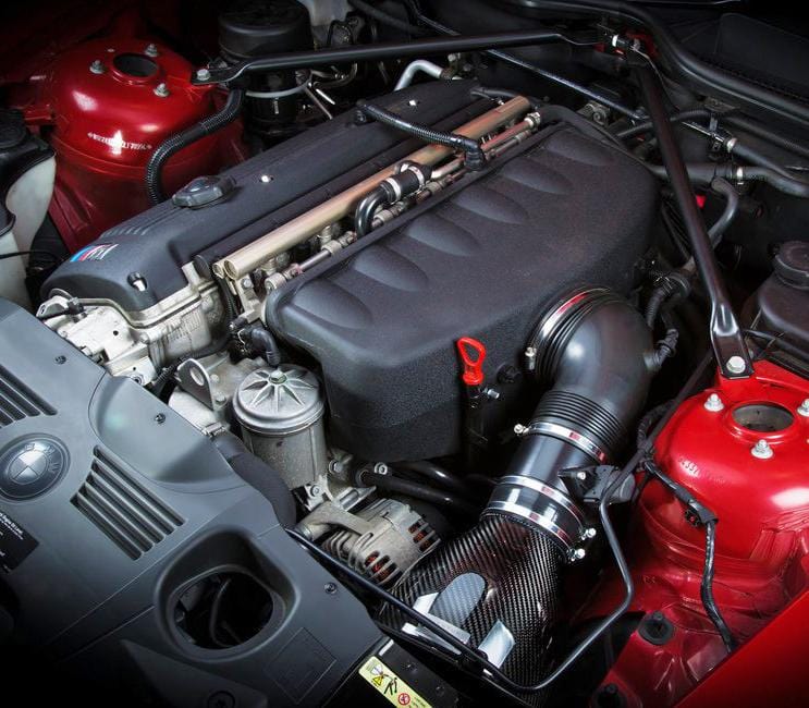 Eventuri BMW E85/E86 Z4M S54 - Kevlar Intake - Red Version
