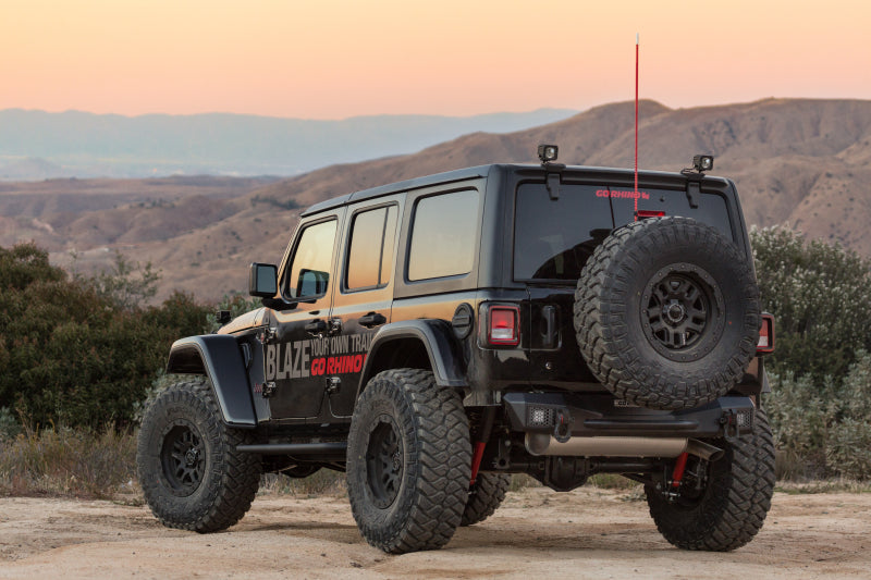 Go Rhino - Rockline Rear Stubby Bumper for Jeep Wrangler JL