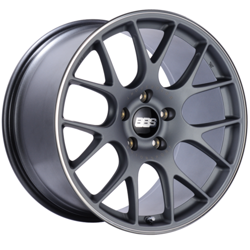 BBS CH-R 138 20x11.5 5x130 ET47 CB71.6 Satin Titanium Polished Rim Protector Wheel