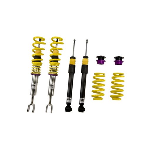 KW Coilover Kit V1 Audi 02-07 A4 (8E/B6, 8H, QB6) Avant + Convertible; Quattro