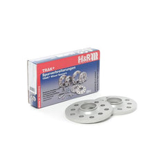 H&R Trak+ 3mm DR Spacer Bolt Pattern 5/112 Center Bore 66.5mm Bolt Thread 14x1.25 - Black
