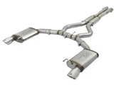 aFe MACHForce XP Cat-Back - Audi S3 - Polished Tips