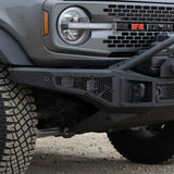 Go Rhino - Rockline Winch-Ready Front Stubby Bumper With Overrider For Ford Bronco