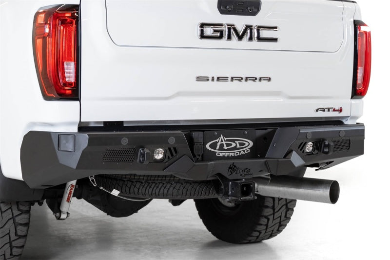 Addictive Desert Designs - 2020-2023 GMC/CHEVY 2500 BOMBER HD REAR BUMPER W/ BLIND SPOT