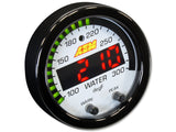 AEM X-Series Temperature Gauge 100~300F / 40~150C. Black Bezel & Black Water Faceplate