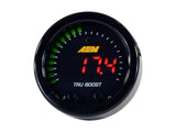 AEM X-Series Tru-BoostX Controller Gauge with Boost Control Solenoid 80PSIg Internal MAP Sensor