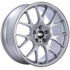 BBS CH-R 100 20x9 5x120 ET24 Brilliant Silver Polished Rim Protector Wheel -82mm PFS/Clip Required