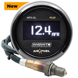 Innovate MTX-OL PLUS Wideband Digital Air/Fuel Ratio OLED Gauge Kit 3ft w/O2 Sensor