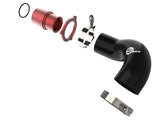 aFe VW GTI BladeRunner Turbo Muffler Delete for aFe Charge Pipe Red