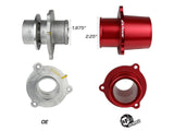 aFe VW GTI BladeRunner Turbo Muffler Delete for aFe Charge Pipe Red