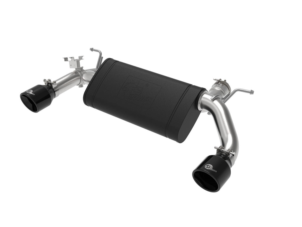 aFe MACHForce XP - Axle-Back Exhaust with Black Tips BMW M235i N55