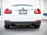 aFe MACHForce XP - Axle-Back Exhaust with Black Tips BMW M235i N55