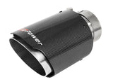 aFe Audi A4 (L4-2.0L) MACH Force-Xp  Stainless Steel Axle-Back Exhaust System - Carbon Tip