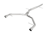 aFe MACHForce XP 3in-2.5in SS Exhaust Axle-Back Audi A4 (B9) L4-2.0L (t) - Polished