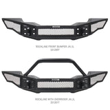 Go Rhino - Rockline Winch-Ready Full Width Bumper For Jeep