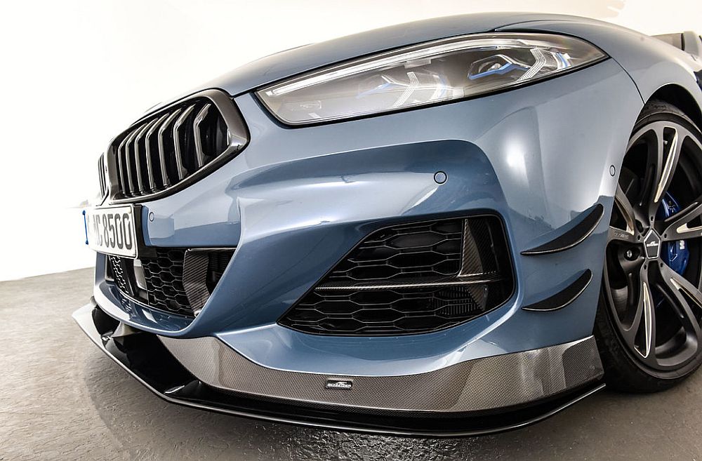 AC SCHNITZER CARBON FRONT SPOILER ELEMENTS FOR BMW 8-SERIES G14/G15/G16 WITH M-SPORT