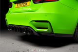 Evaero F80/F82/F83 M3 / M4 Rear Carbon Diffuser with Winglets