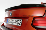 AC Schnitzer Carbon Fiber Rear Spoiler BMW M2 F87