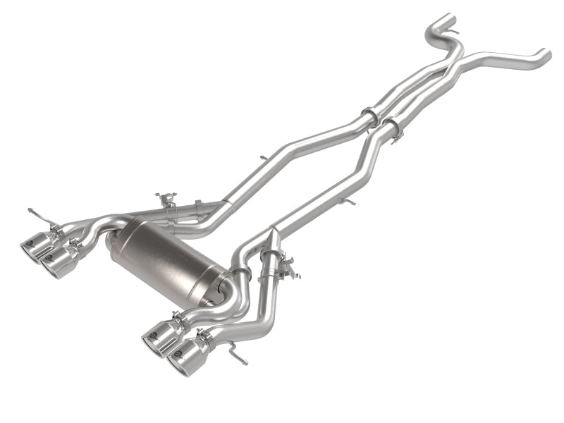 aFe MACH Force XP Exhausts Cat-Back - BMW M3 (G80) / M4 (G82) with Polished Tips
