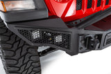 Go Rhino - Rockline Winch-Ready Full Width Bumper With Overrider For Jeep