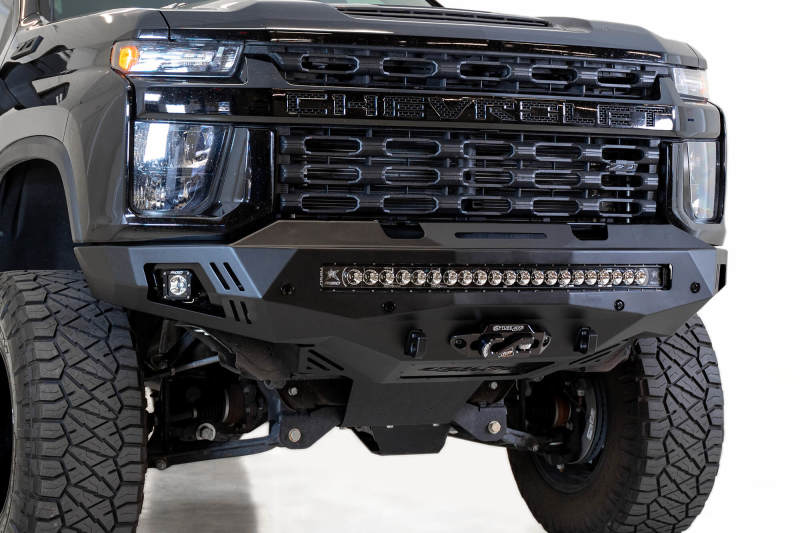 Addictive Desert Designs - 2020-2022 CHEVY 2500/3500 STEALTH FIGHTER FRONT BUMPER