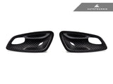 AUTOTECKNIC DRY CARBON INTERIOR DOOR HANDLE TRIMS - E92 3-SERIES & M3 | E93 3-SERIES & M3