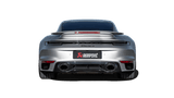 Akrapovic Porsche 911 Turbo/Turbo S (992) Slip-On Race Line (Titanium) (Req Tips)