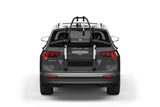 Thule OutWay Platform 2 - Style Trunk Mount Bike Rack with Raised Platform (Up to 2 Bikes) - Silver/Black