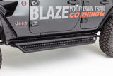 Go Rhino - Ram 1500 Dominator Xtreme D1 Side Steps with Rocker Panel Mounting Bracket Kit